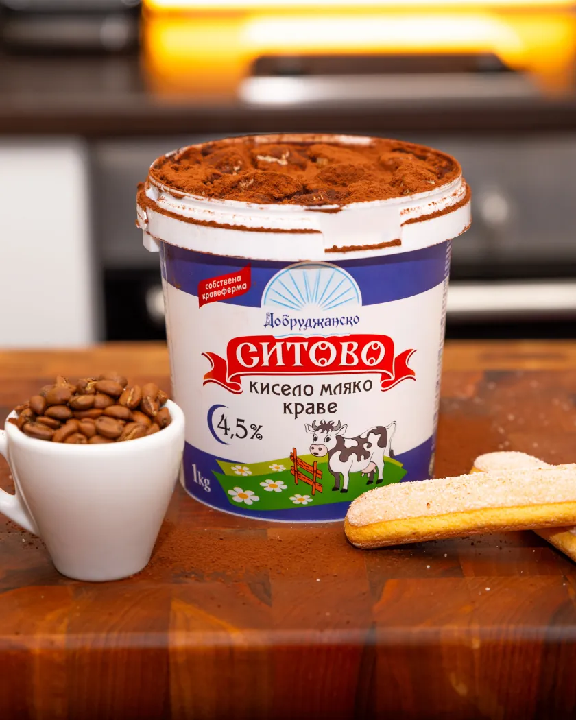 Tiramisu und Käsekuchen in einem